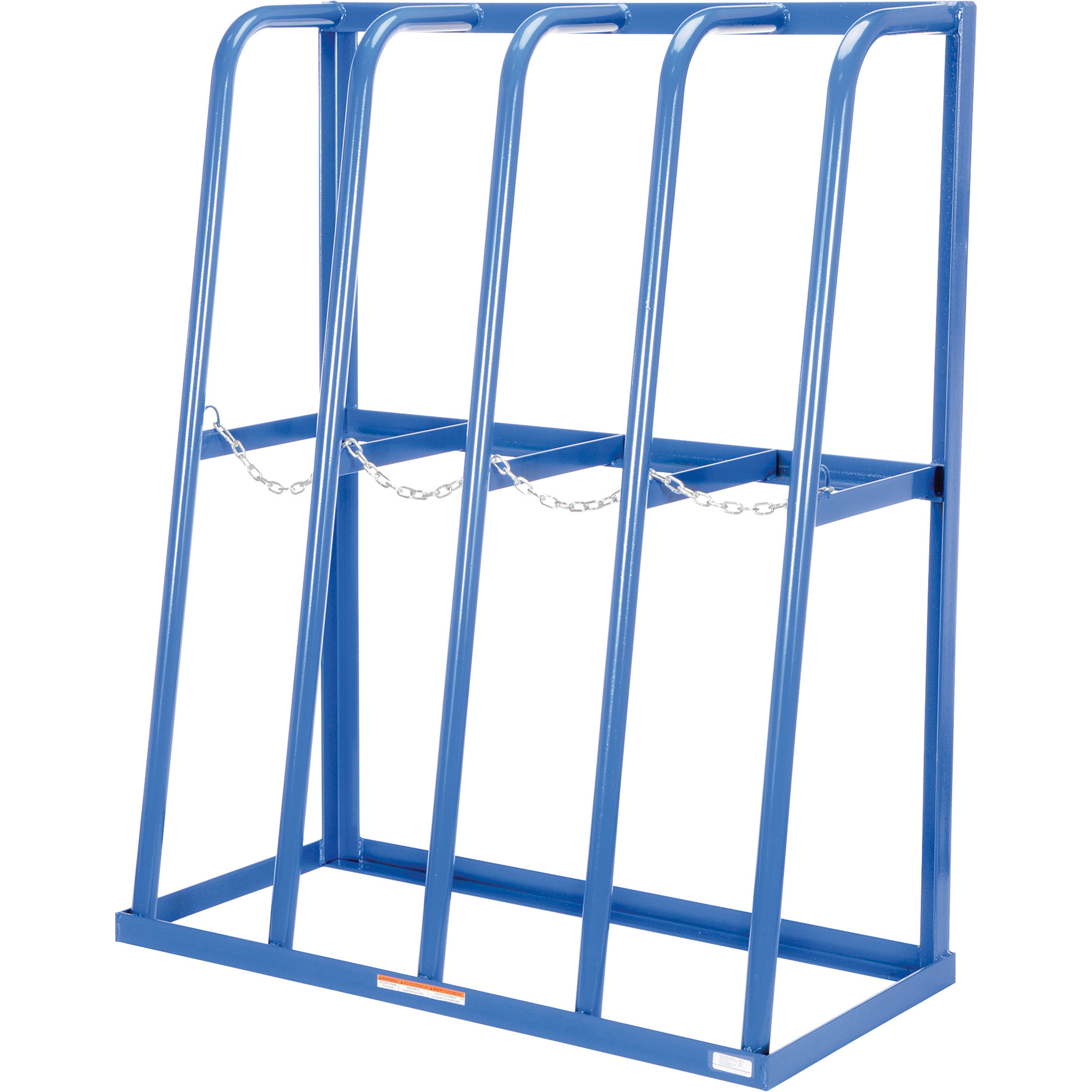 Vestil Steel Storage Rack - 24in. x 60in., 1500-Lb. Capacity, 4 Bays, Blue, Model# SSRT-47